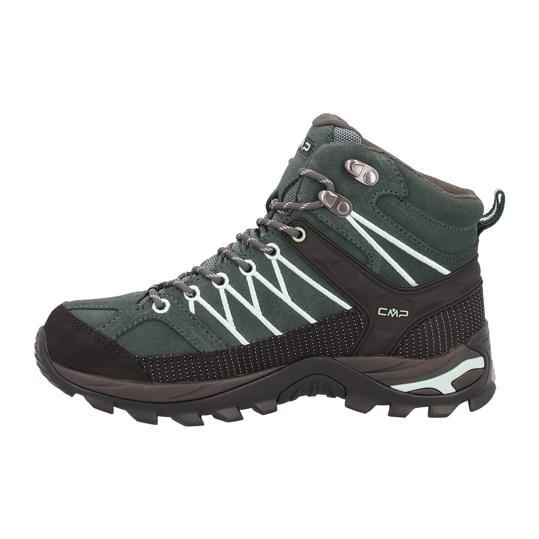CMP RIGEL Women’s Mid Waterproof Hiking Boots – Lightweight Trail Shoes with Ankle Support & All-Terrain Grip. Designed in Italy.
